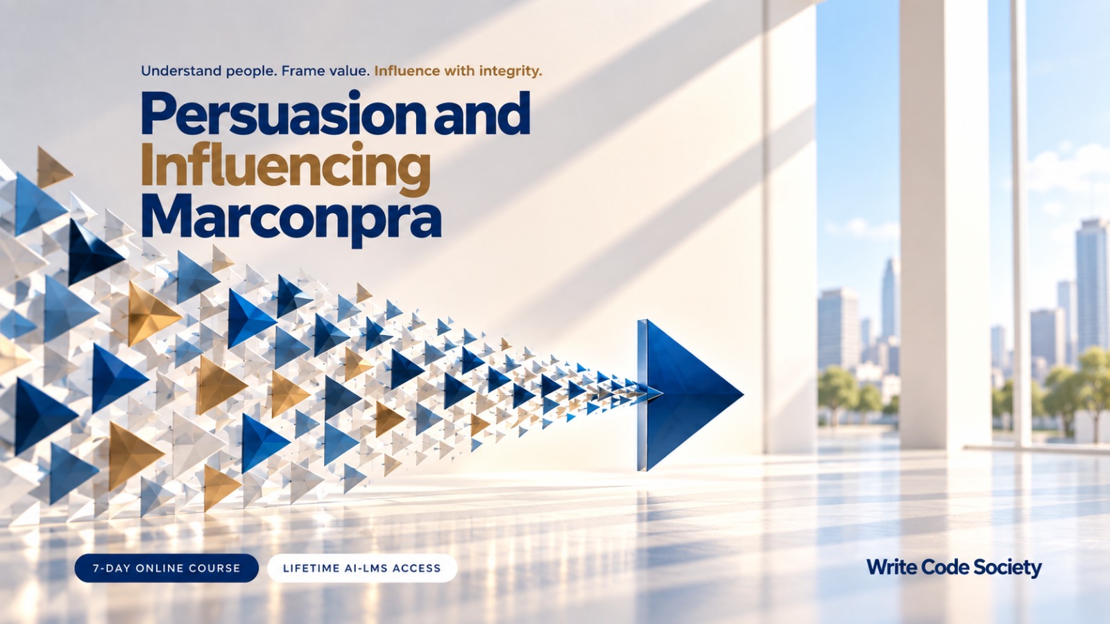 Persuasion and Influencing Marconpra